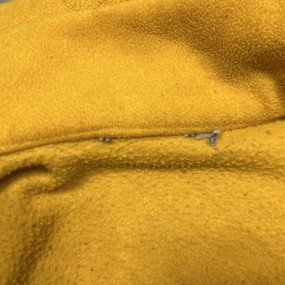 Columbia Steens Mountain 2.0 Jacket Mens XL Yellow Full Zip *MISSING ZIPPER PULL - Picture 10 of 16